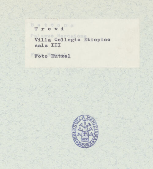 Rückseite von Getty Research Institute [https://www.deutsche-digitale-bibliothek.de/content/lizenzen/rv-ez/] Dekorationsprogramm mit Personifikationen und Szenen aus der Geschichte DanielsDas Gastmahl des Belsazar - Gesamtansicht, bh321422_recto. Foto: Hutzel, Max.