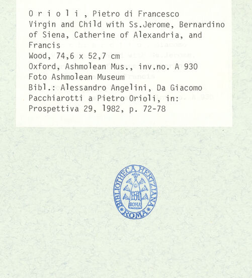 Rückseite von bh321691_recto