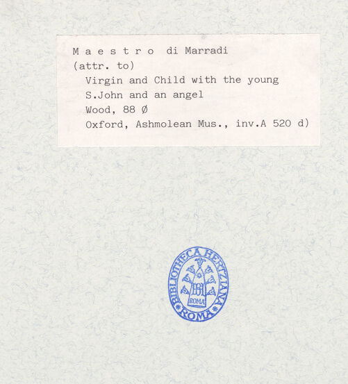 Rückseite von bh321711_recto