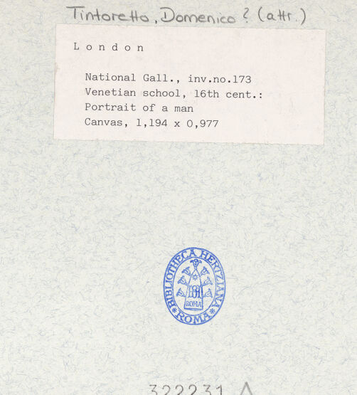 Rückseite von National Gallery London [https://www.deutsche-digitale-bibliothek.de/content/lizenzen/rv-ez/] Portrait eines Gentleman - , bh322231_recto. Foto.