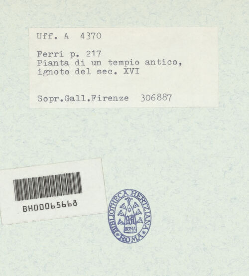 Rückseite von bh323329_recto