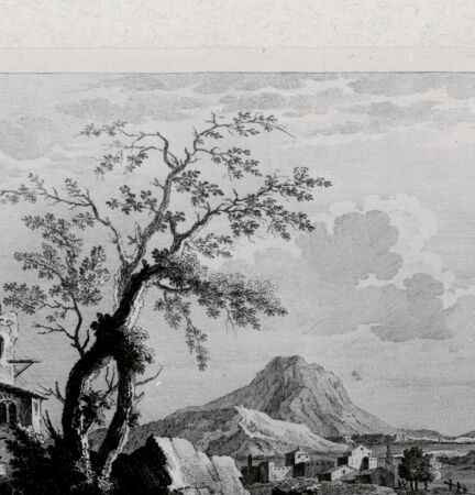 Rückseite von Landesbildstelle Rheinland [http://creativecommons.org/publicdomain/mark/1.0/] Landschaft - , bh323396. Foto.