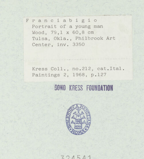 Rückseite von bh324541_recto