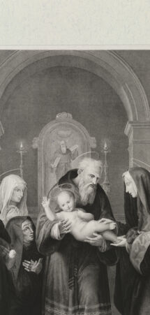 Rückseite von Landesbildstelle Rheinland [http://creativecommons.org/publicdomain/mark/1.0/] Die Darstellung im Tempel - , bh324584. Foto.