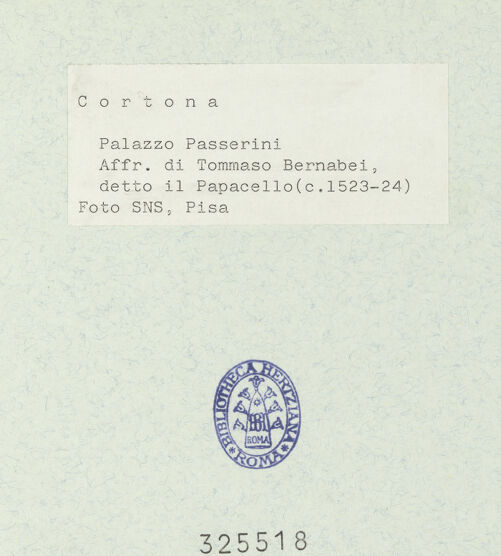 Rückseite von bh325518_recto