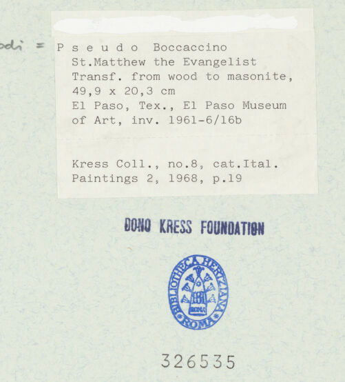 Rückseite von bh326535_recto