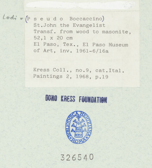 Rückseite von bh326540_recto