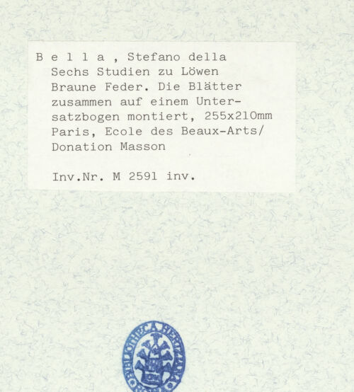 Rückseite von bh330799_recto