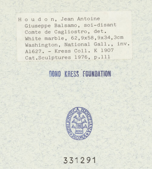 Rückseite von bh331291_recto