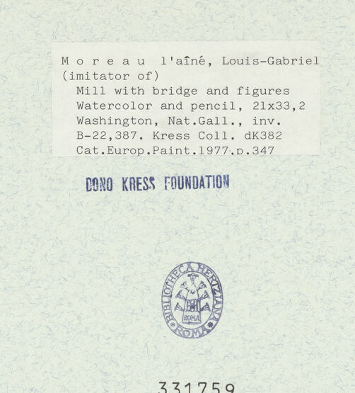 Rückseite von bh331759_recto