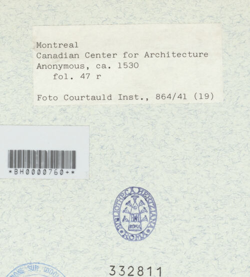 Rückseite von bh332811_recto