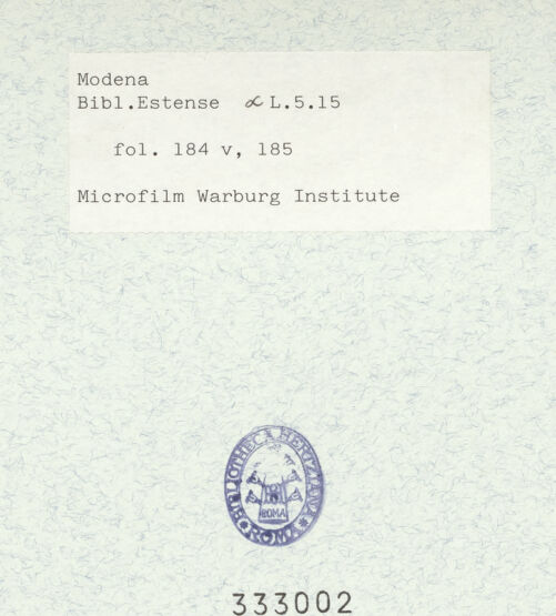 Rückseite von bh333002_recto