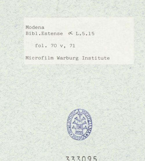 Rückseite von bh333095_recto