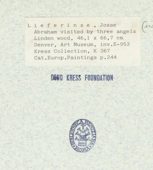 Rückseite von bh335035_recto