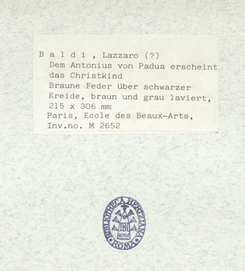 Rückseite von bh337685_recto