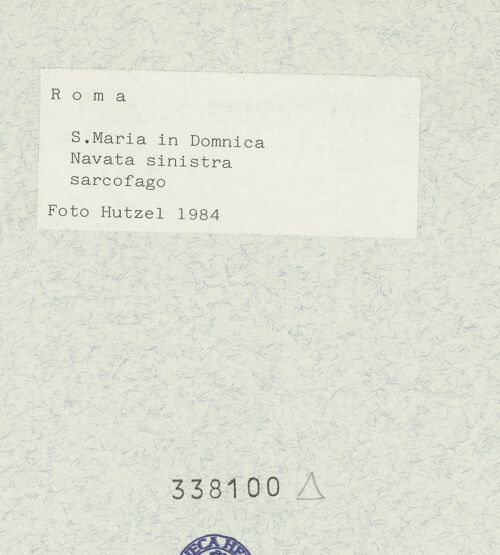 Rückseite von bh338100_recto