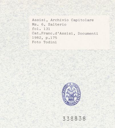 Rückseite von bh338838_recto