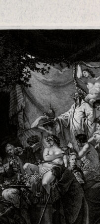 Rückseite von Landesbildstelle Rheinland [http://creativecommons.org/publicdomain/mark/1.0/] Aufnahme eines Künstlers in die Schilderbent - , bh342658. Foto.