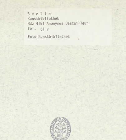 Rückseite von Kunstbibliothek [https://www.deutsche-digitale-bibliothek.de/content/lizenzen/rv-ez/] Codex Destailleur DMarc-Aurel-Bogen: Gebälk mit Rankenfries, Skizzen zu Bogen, Attika und Kämpfergesims - , bh350460_recto. Foto.