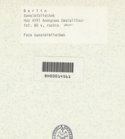 Rückseite von Kunstbibliothek [https://www.deutsche-digitale-bibliothek.de/content/lizenzen/rv-ez/] Codex Destailleur DKopie nach 59 v oben - , bh350461_recto. Foto.