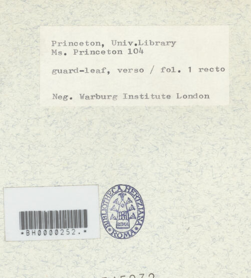 Rückseite von bh354032_recto