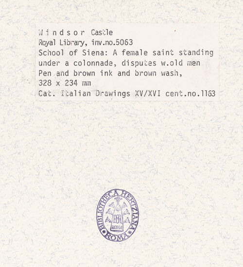 Rückseite von bh354754_recto