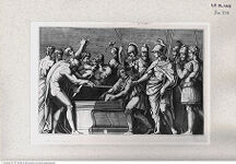 Thumbnail für B750_a_Stanza_della_Segnatura__Alexander_der_Grosse_rettet_die_Werke_des_Homer