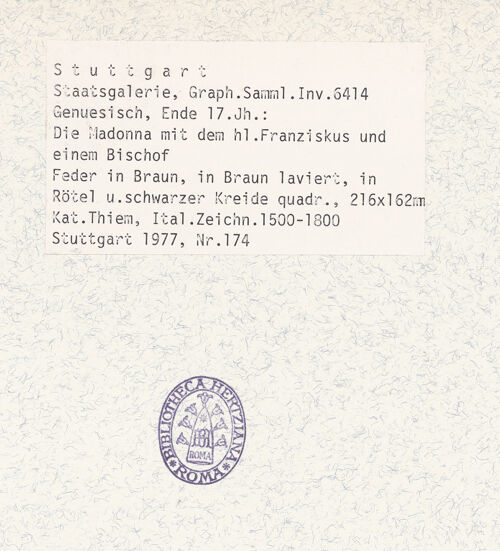 Rückseite von bh357140_recto