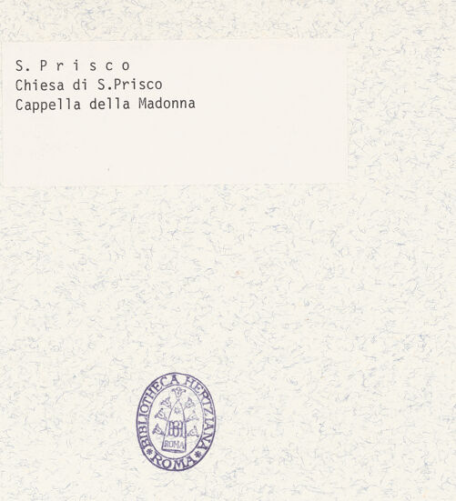 Rückseite von Hutzel, Max [https://www.deutsche-digitale-bibliothek.de/content/lizenzen/rv-ez/] San PriscoCappella della Madonna - Altarraum, bh361103_recto. Foto: Hutzel, Max.