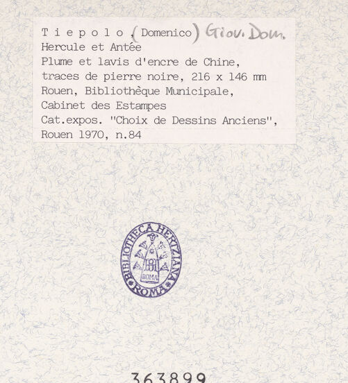 Rückseite von bh363899_recto