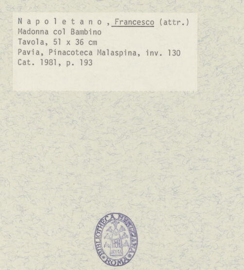 Rückseite von bh365529_recto