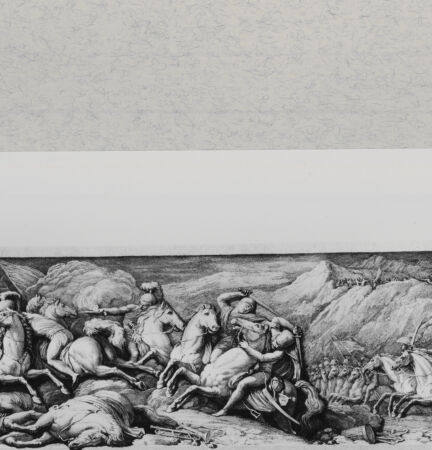 Rückseite von Musei Capitolini [http://creativecommons.org/publicdomain/mark/1.0/] Fasti di NapoleoneBlatt 2: Die Schlacht von Montenotte (II) - , bh366219. Foto.