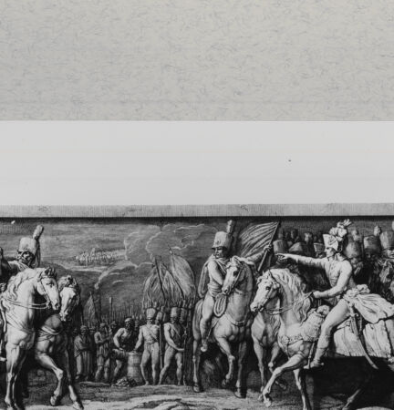 Rückseite von Musei Capitolini [http://creativecommons.org/publicdomain/mark/1.0/] Fasti di NapoleoneBlatt 8: Bonaparte und der österreichische Abgesandte in Lonato - , bh366222. Foto.