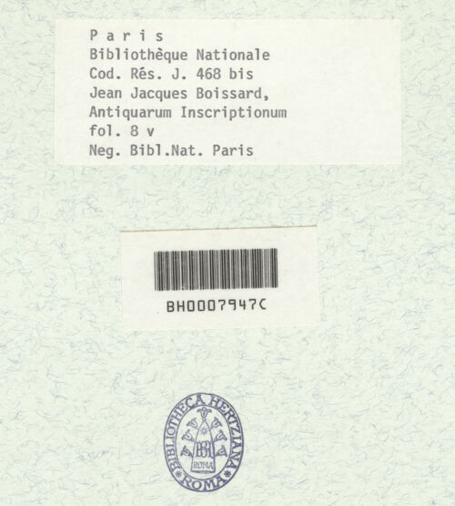 Rückseite von bh368925_recto