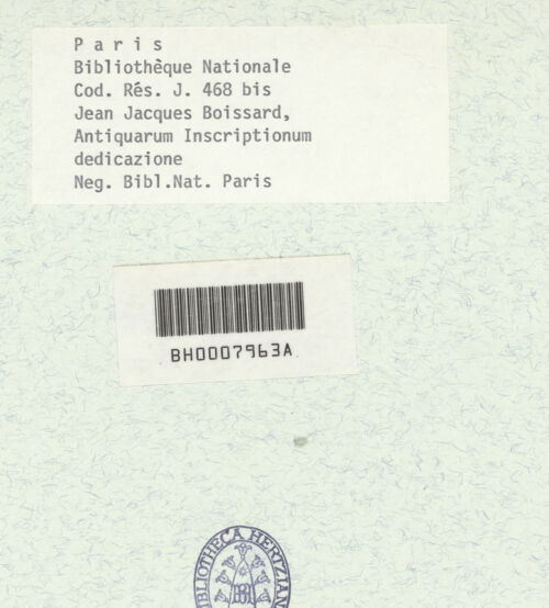 Rückseite von bh368940_recto