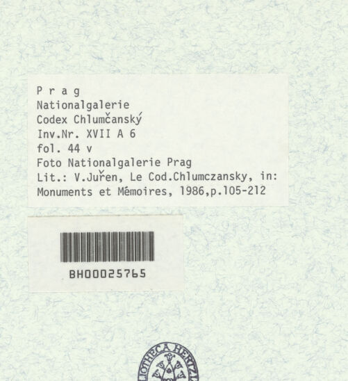 Rückseite von bh373366_recto