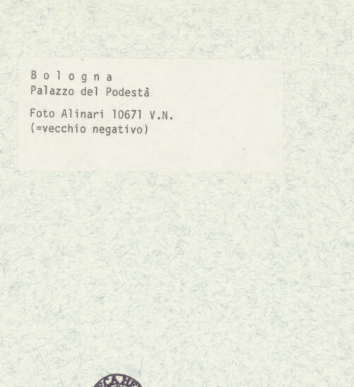 Rückseite von bh374355_recto