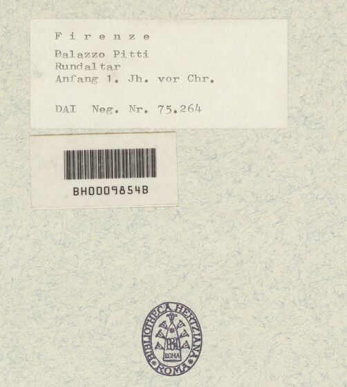 Rückseite von bh374483_recto