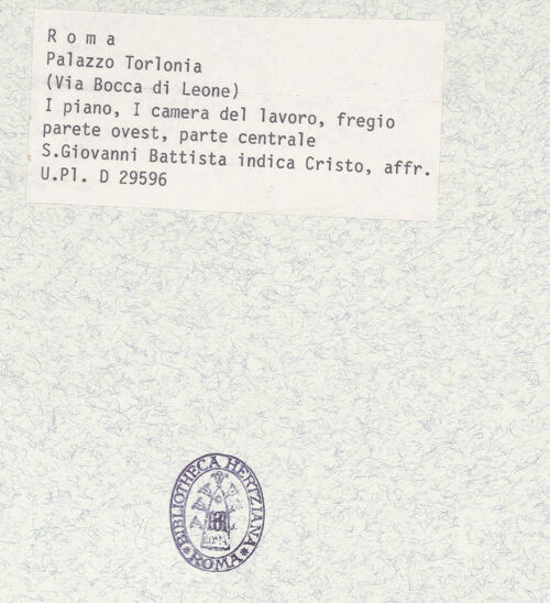 Rückseite von Bibliotheca Hertziana [https://www.deutsche-digitale-bibliothek.de/content/lizenzen/rv-fz/] Szenen aus dem Leben des Johannes des TäufersJohannes der Täufer zeigt auf Christus - , bh374574_recto. Foto.