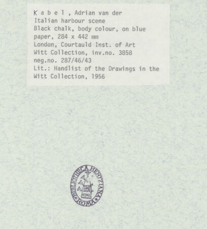 Rückseite von bh374635_recto