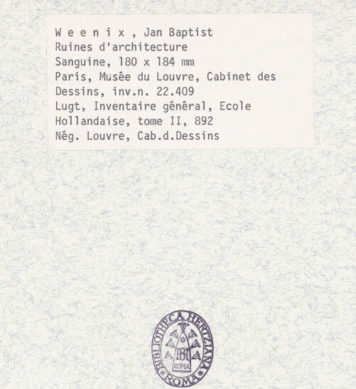 Rückseite von bh374838_recto