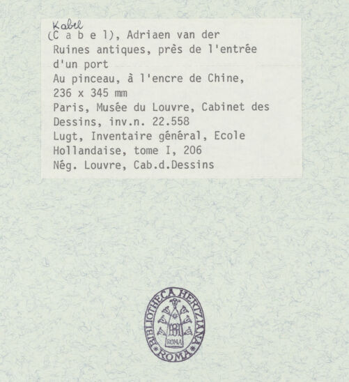 Rückseite von bh374864_recto