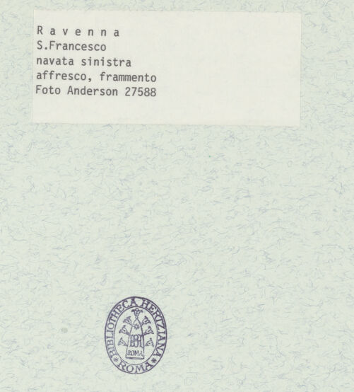 Rückseite von Alinari [https://www.deutsche-digitale-bibliothek.de/content/lizenzen/rv-ez/] Szenen aus dem Leben Christi; Szenen aus dem Leben des heiligen Franziskus (?)Der Traum von Papst Innozenz III. (ursprünglich im nördlichen Seitenschiff) - Detail, bh376002_recto. Foto.