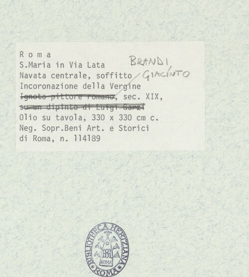 Rückseite von Sopr BAS [https://www.deutsche-digitale-bibliothek.de/content/lizenzen/rv-ez/] Marienkrönung - , bh378520_recto. Foto.