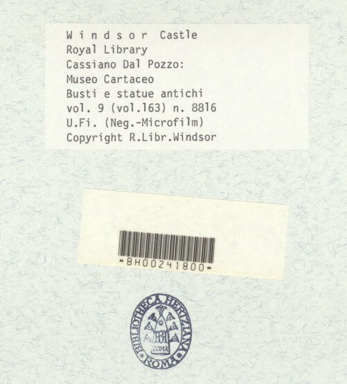 Rückseite von bh383875_recto