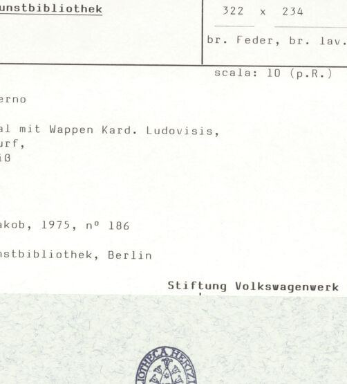 Rückseite von bh385960_recto