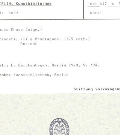 Rückseite von bh385971_recto