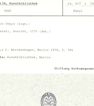 Rückseite von bh385972_recto