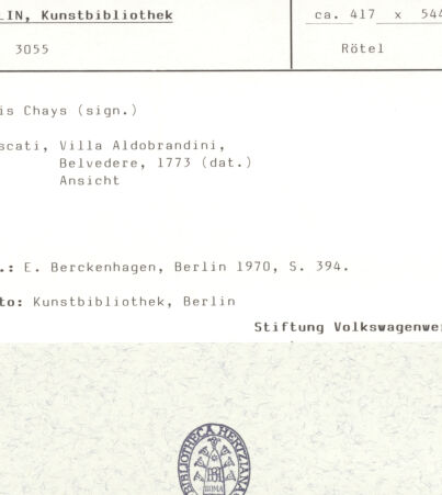 Rückseite von bh385974_recto