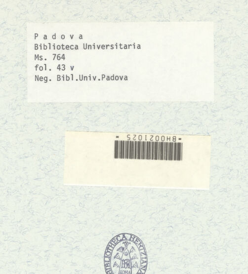 Rückseite von bh389448_recto